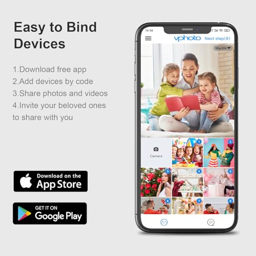 Image of Large Digital Photo Frame 16.2 inch-Digital-Picture-Frame - 32GB Dual-WiFi Digital Frame, No Touch Screen, Slideshow, Load Photo Video from Phone via APP Email, Free Cloud Storage, Gift for Mom Dad