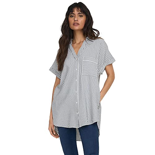 ONLFENNA S/S Loose Shirt WVN NOOS