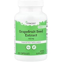 Vitacost Grapefruit Seed Extract, 125 mg, 300 Capsules