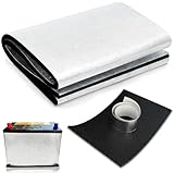Universal Battery Blanket Car Battery Insulation Kit Heat Shield Blanket for Cold Weather&Heat Protection Thermal Wrap Fits Truck, RV, 4WD Vehicles & Automotive Batteries (40'x7' ,5mm Thickness)