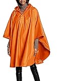 Charles River Apparel Pacific Poncho (Saddle) Orange