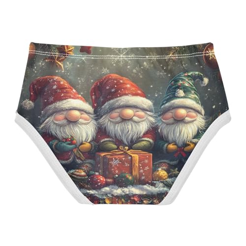 Christmas Three Gnomes Toddler Girls's Underwear 2T 202b86362