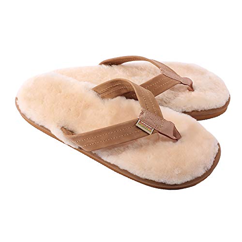 Bonsai Sandals Mens Sheepskin Sandal2
