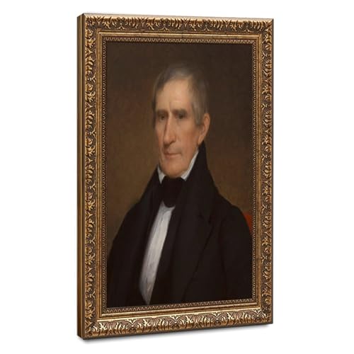 Impression sur toile William Henry Harrison pour décoration bureau
