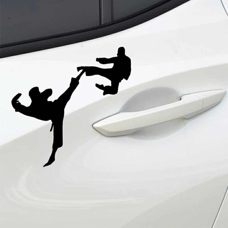 Gadgets Wrap Karate Martial Art Spar Dojo Car Sticker Japan China Wall Decal Mural Vinyl Sticker (32cm x 57cm)
