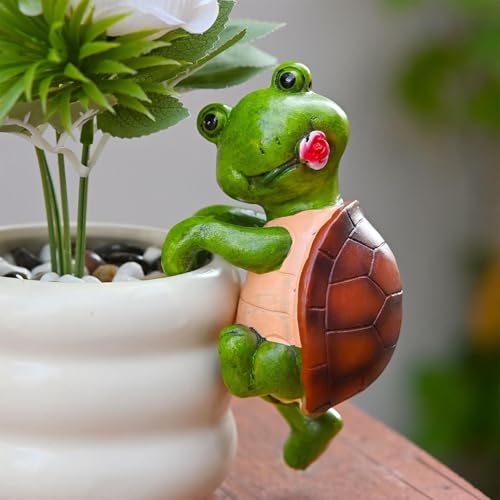Tortugas escaladoras para macetas: decora con un toque original 7