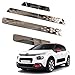 Umbrales De Puerta De Coche Placas De ProteccióN Para Citroen C3 Aircross 2017 2018, Inoxidable Protector Umbral Puerta Coche Placa Pedal Bienvenida Guardias Entrada Puerta Automotriz, 4 Piezas