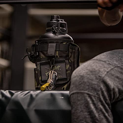 Iron Infidel Battle Bottle 2.0 (Black Camo - 2 litres) (Bottle - Black Camo, one Size)