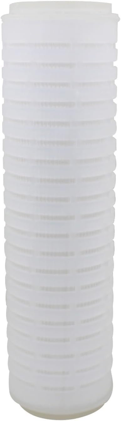 SSIMOO Micron Wine Filter for Household Water Purification Filter 10 Inch Universal PP Microporous Membrane Flat Pressure 0.1 Micron Kindly (Color : 68X251mm)