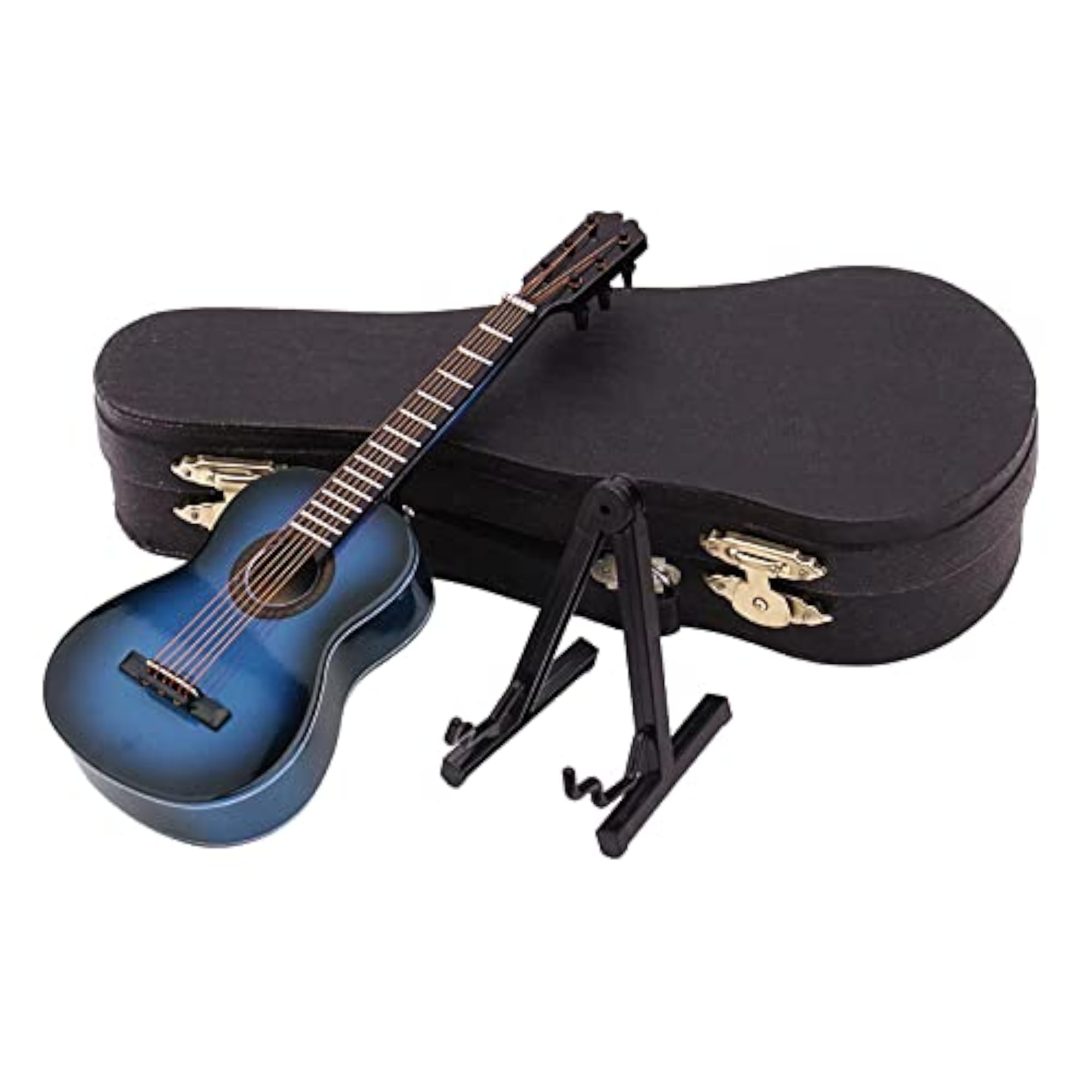 Guitar Model with Stand and Case, Perfect Gift for Kids