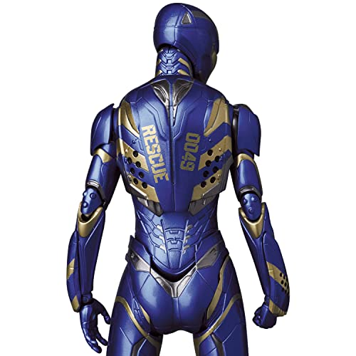 MAFEX No.184 IRON MAN Rescue Suit Endgame Ver. Total Height: Approx. 5.9 inches (150 mm), Non-scale, Painted Action Figure