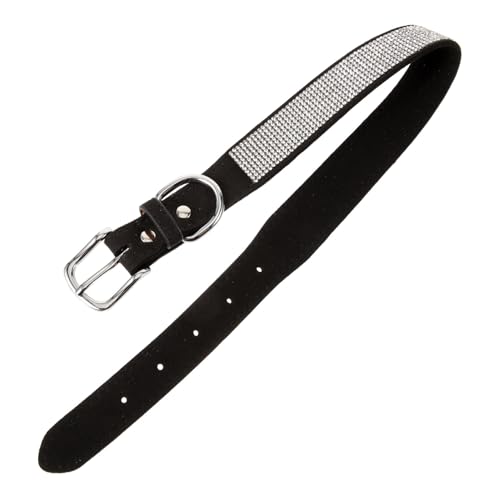 Angoily Hundehalsband Mit Borte Hundefliege Für Hunde Und Katzen Strapazierfähiges Material Süßer Und Modischer Look Praktisches Accessoire Für Tiere