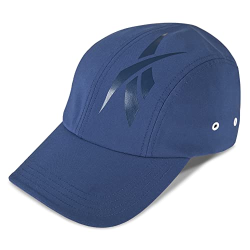 Image of Reebok Running Hat | Performance | Athletic | Lightweight | Quick Drying | Sun Protection | Reflective | Recycled Materials