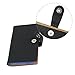Tenn Well Business Card Holder Book, Durable Business Card Folder with Magnetic Closure for 300 Business Cards, Credit Cards or Membership Cards, Black