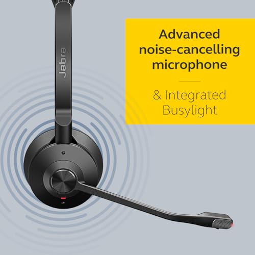 Jabra Engage 75 SE (Second Edition) Wireless Headset, Single-Ear – Telephone Headset with Industry-Leading Wireless Performance, Advanced Noise-Cancelling Microphone, All Day Battery Life - Black by Jabra - Image 2