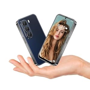 mini Smartphone for Kids, 4.0 Inch HD Screen, 16GB ROM (Expansion up to128GB), 2600mAh Large Battery, Face Recognition Android 10.0 Mobile Phone (Hote50mini – Black)