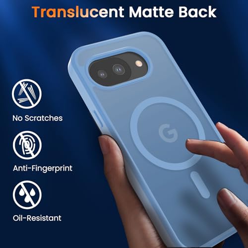 Image of WRJ Magnetic Case for Google Pixel 10a 6.3-Inch, Sky Blue