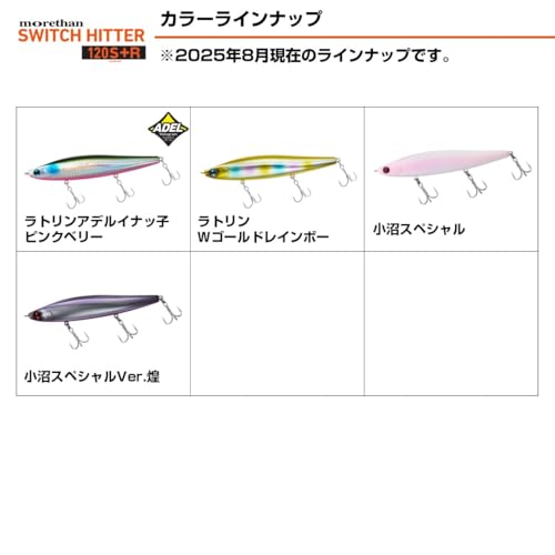 ダイワ(DAIWA) シーバス モアザン スイッチヒッター 3Dイナッ子 120S+R ルアー 7枚目