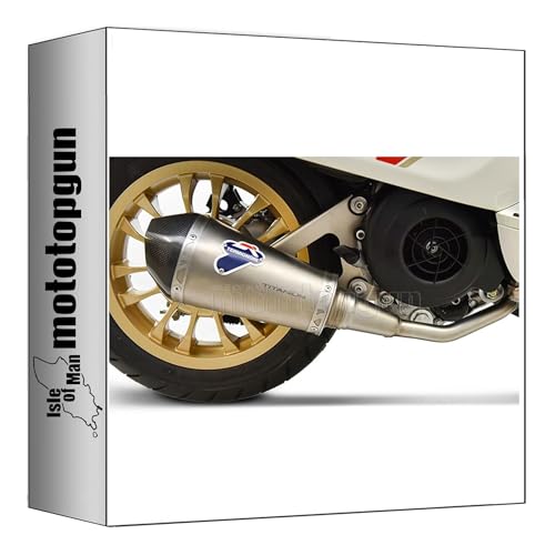Pot echappement Vespa Primavera 150 Termingoni Relevance acier inox racing