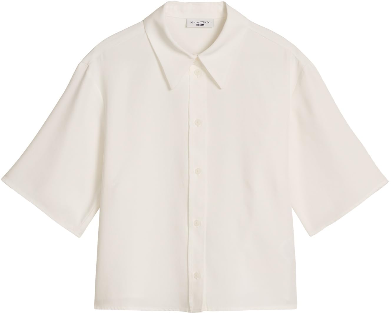 Marc OߴPolo Denim Donna Camicia a Maniche Corte Cropped Relaxed Fit