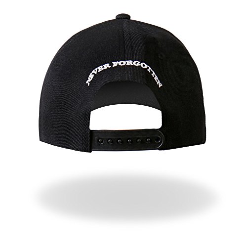 Hot Leathers Iron Eagle POW Ball Cap (Black) - Thumbnail 2