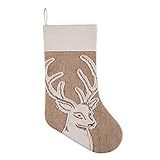 Rustic Burlap Deer 20