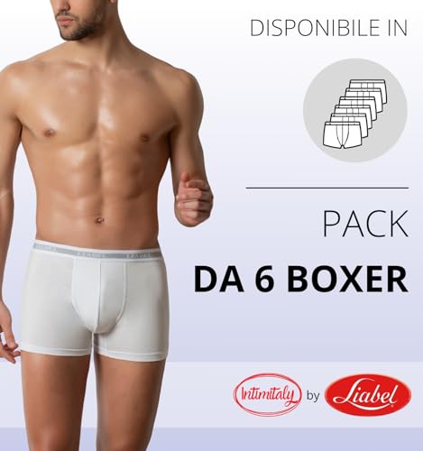 Pack de 6 calzoncillos para hombre de algodón elástico transpirable LB101 4