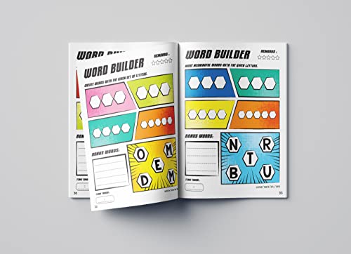 Image of Word Builder Activity Book - Level 2 | Make Meaningful Words Using Given Letters | Ages 6-9 | Boost Vocabulary, Spelling & Logical Thinking