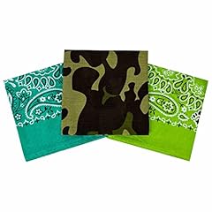 3 Pack-green Camo