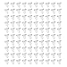 Haobase 200 Pcs Clear Rubber Bullet Clutch Earring Safety Backs