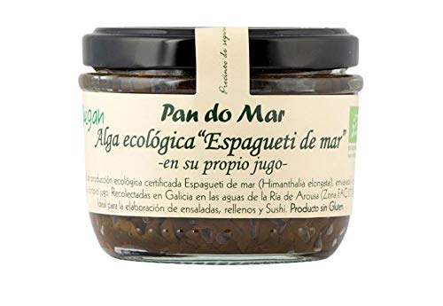 Alga ecológica espagueti de mar en su propio jugo tarro 125 g