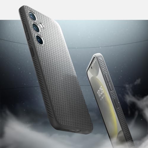 Spigen Liquid Air Back Cover Case Compatible with Galaxy S24 (TPU | Marble Gray) 3 41+ZTmzjFpL
