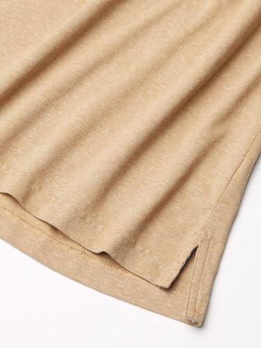 Tommy Hilfiger Men's Slim Fit Linen-Cotton Pocket Mesh Polo Shirt (Champagne, 2XL)3