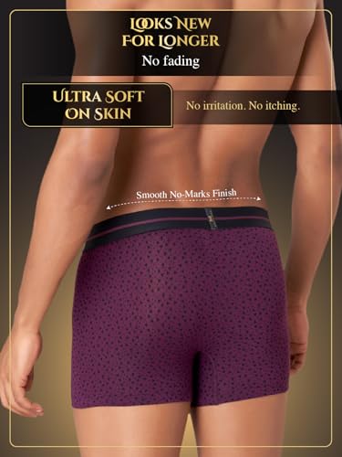 Image of Macroman M-Series MW Signature Collection By Rohit Bal Premium Modal, Spandex Mens Trunks