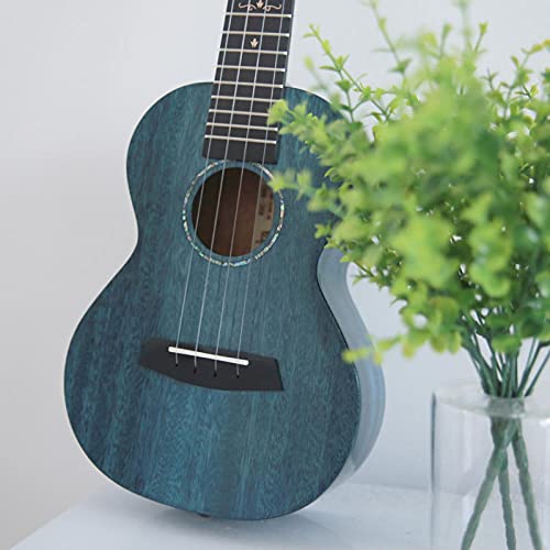 WHYSFX Ukulélé Tenor Concert Solid Mahogany Ukulele 23 / 26inch Blue Ukulele Ukulélé Ukulele Four String Guitar Musical… - Les Beatles, Paul McCartney, John Lennon, RIngo Starr, George Harrison WHYSFX Ukulélé Tenor Concert Solid Mahogany Ukulele 23 / 26inch Blue Ukulele Ukulélé Ukulele Four String Guitar Musical… – Image 3