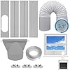 Amazon.com: Coolaihan Portable Air Conditioner Window Kit with 5.1 ...