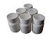 12PCS 150ml White Plastic Pill Bottles Capsule Bottle Storage Containers Medicine Bottles Pill Tablet Container Case Holder Pet Tin Vial White Screw Cap Jar (150ml)