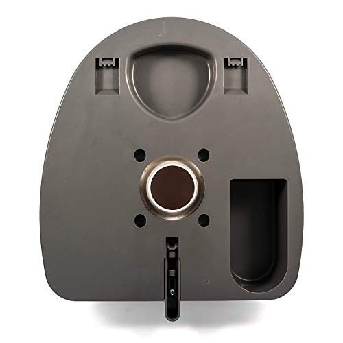 Camco Premium Portable Travel Toilet With Three Directional Flush and Swivel Dumping Elbow | Designed for Camping, RV, Boating And Other Recreational Activities - (5.3 gallon) (41545),White