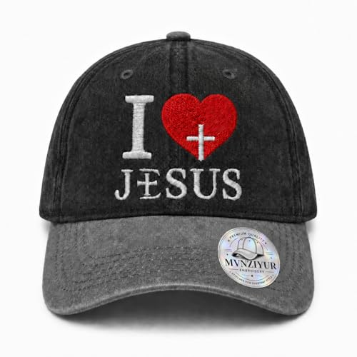Image of I, Love Embroidered Baseball Cap