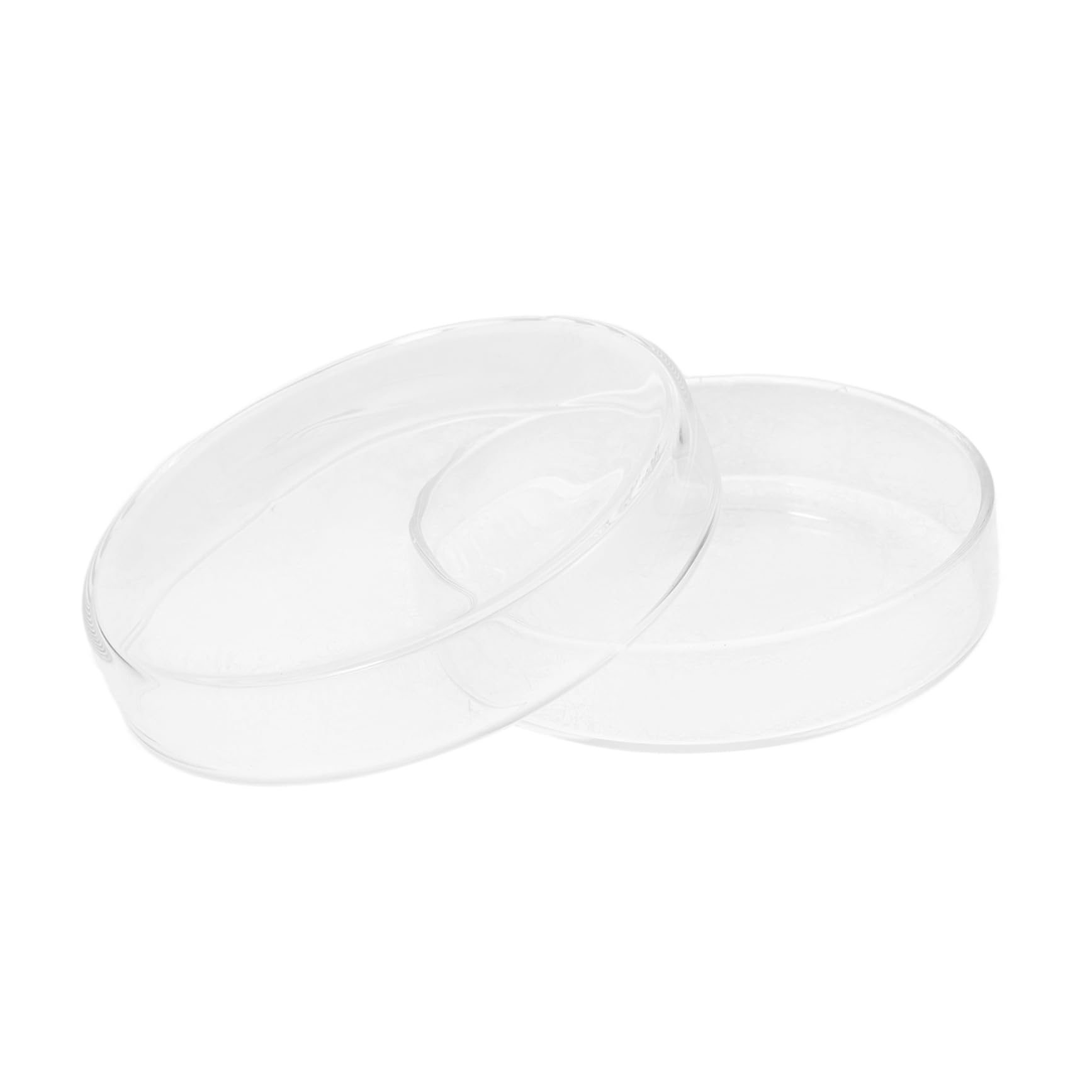 ULTECHNOVO 5 Stück Glas Petrischale Zellkulturplatte Für Laborkulturschale Zellkulturschale Petrischale Laborkulturschale Laborzellkulturplatte Kultivierungsplatte Hoher Borosilikatgehalt