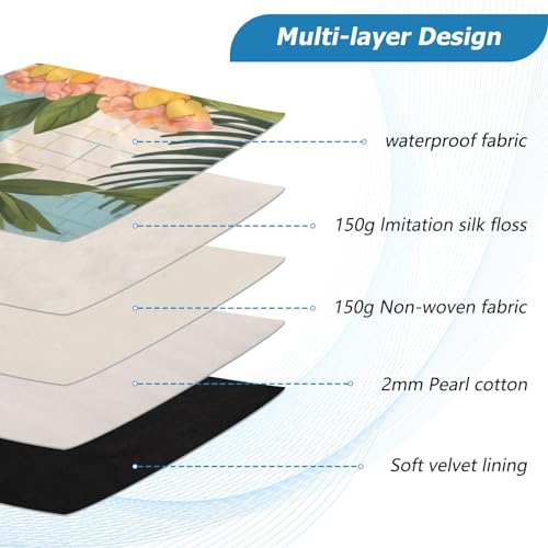 Funda para Laptop 13-14 Pulgadas con Diseño de Flores miniatura 4