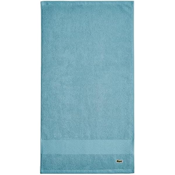 Lacoste Heritage Supima bawełniany ręcznik do rąk, jasnoniebieski, 40 cm x 76 cm