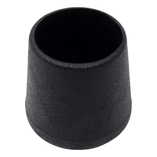 Protectores para patas de silla negros Adsamm de 28 mm a 29 mm 2