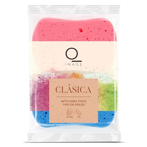 DIA IMAQE esponja de baño clásica bolsa 2 unidades
