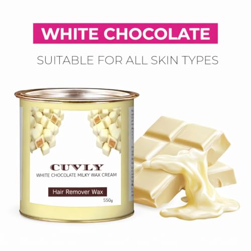 Image of Wax Heater Machine Waxing Kit Combo Machine White Chocolate Cream (550 gm) ChocolateWax (550 gm), Strips (70pcs), Spatula(Kinfe),Sponge (Wax, Cram Wax) Waxing For Women