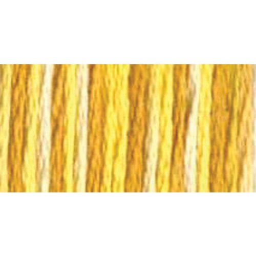 DMC 417F-4073 Color Variations Six Strand Embroidery Floss, 8.7-Yard, Buttercup