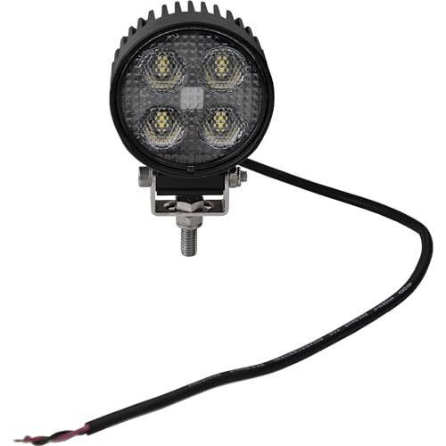 Luz LED Redonda Flood 2'' 8 LEDs 2650 Lúmenes para Camiones miniatura 5