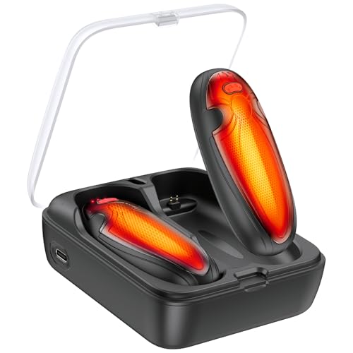 Tenvolti Hand Warmers Rechargerable 2 Pack - 14000mAh Electric AI Handwarmers with Charging Case,...