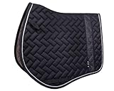  QHP Schabracke Kae DR + VS Strass (Warmblut VS, schwarz)