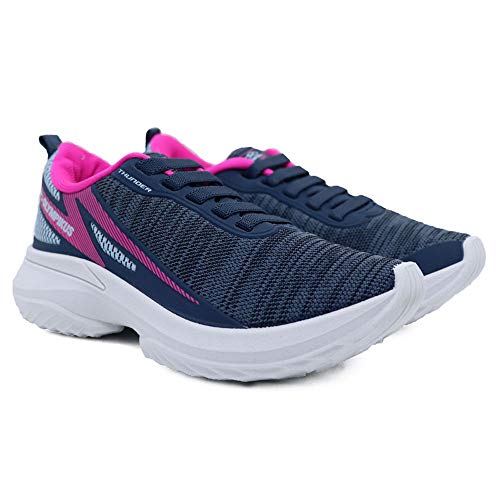 Tênis Olympikus Thunder Feminino Infantil Azul/Pink (30)